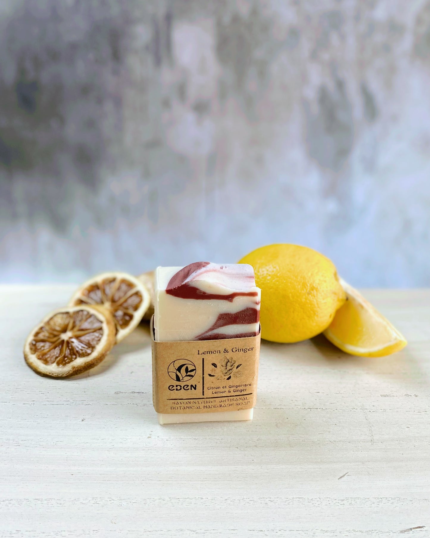 Citron et Gingembre - Barre de Savon Botanique